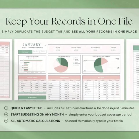 Comprehensive Personal Finance Tracker – Income, Expenses & Budget ES04