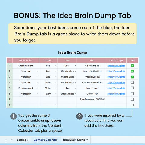 Social Media Content Planner Template, Daily & Weekly Creator Calendar Kit, Digital Marketing Organizer for Creators ES02