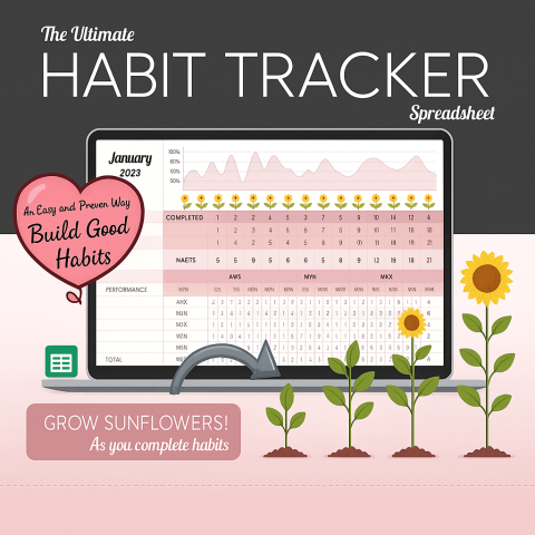 The Ultimate Habit Tracker Spreadsheet