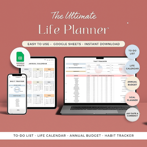 The Ultimate Life Planner for Google Sheets