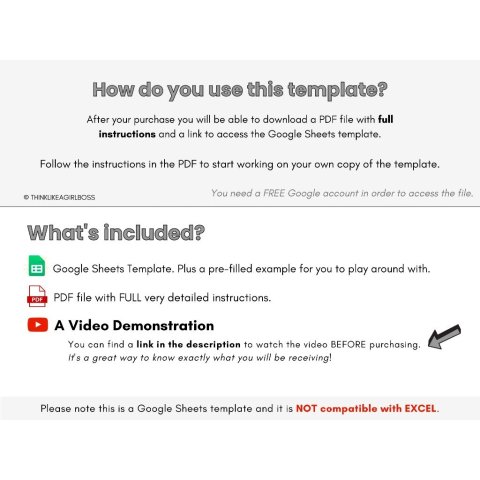 Social Media Content Plan Template | Daily & Weekly Content Calendar for Creators | Google Sheets & Excel Marketing Planner