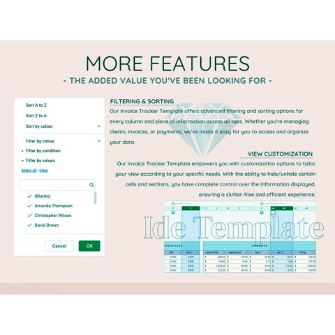 Ultimate Invoice Tracker – Excel Invoice Generator & Payment Tracker ES15